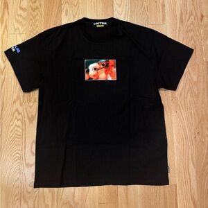 IUTER Black Graphic Tee